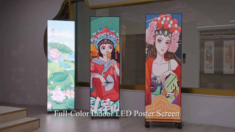Indoor LED Poster Screen P2.5